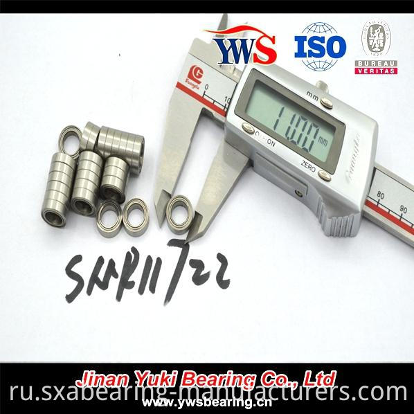 Smr117zz Stainless Steel Miniature Ball Bearing